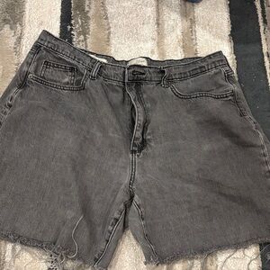 Universal Thread Gray Denim Cutoff Shorts